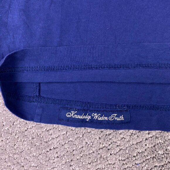 Robert Graham T Shirt Men's Medium Blue Dripping Skull Melting Skulls Cotton - Picture 4 of 7